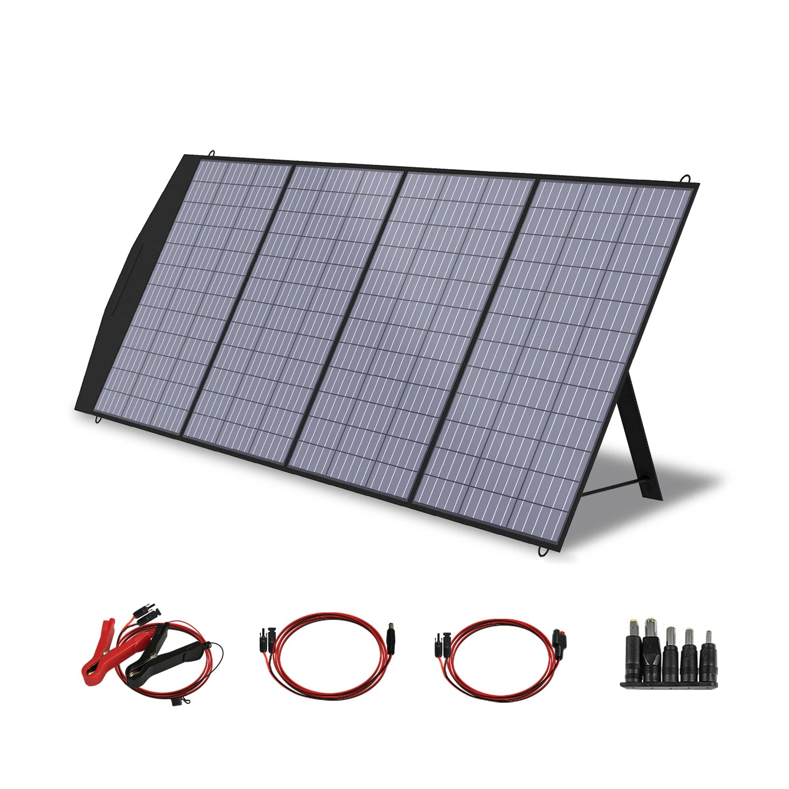 ALLPOWERS Portable Solar Panel 18V Foldable Solar Panel Kit with Solar Output Waterproof IP66 Solar Charger for RV Laptops Camp
