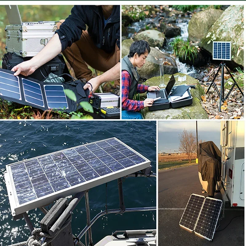 3000W Solar Panel 18V High Efficiency 3KW Portable Power Bank Flexible Charging Outdoor Solar Cells For Battery Home RV Camping