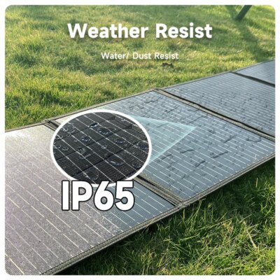 POWERWIN PWS110 Foldable Solar Panel Battery Charger Flexible 18V 110W ETFE 24% Efficiency Voltage Regulator Fast QC Output RV - Image 4