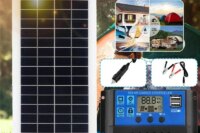 1000W Solar Panel 12V Solar Cell 10A-100A Controller Solar Panel for Phone RV Car MP3 PAD Charger Outdoor Battery Supply
