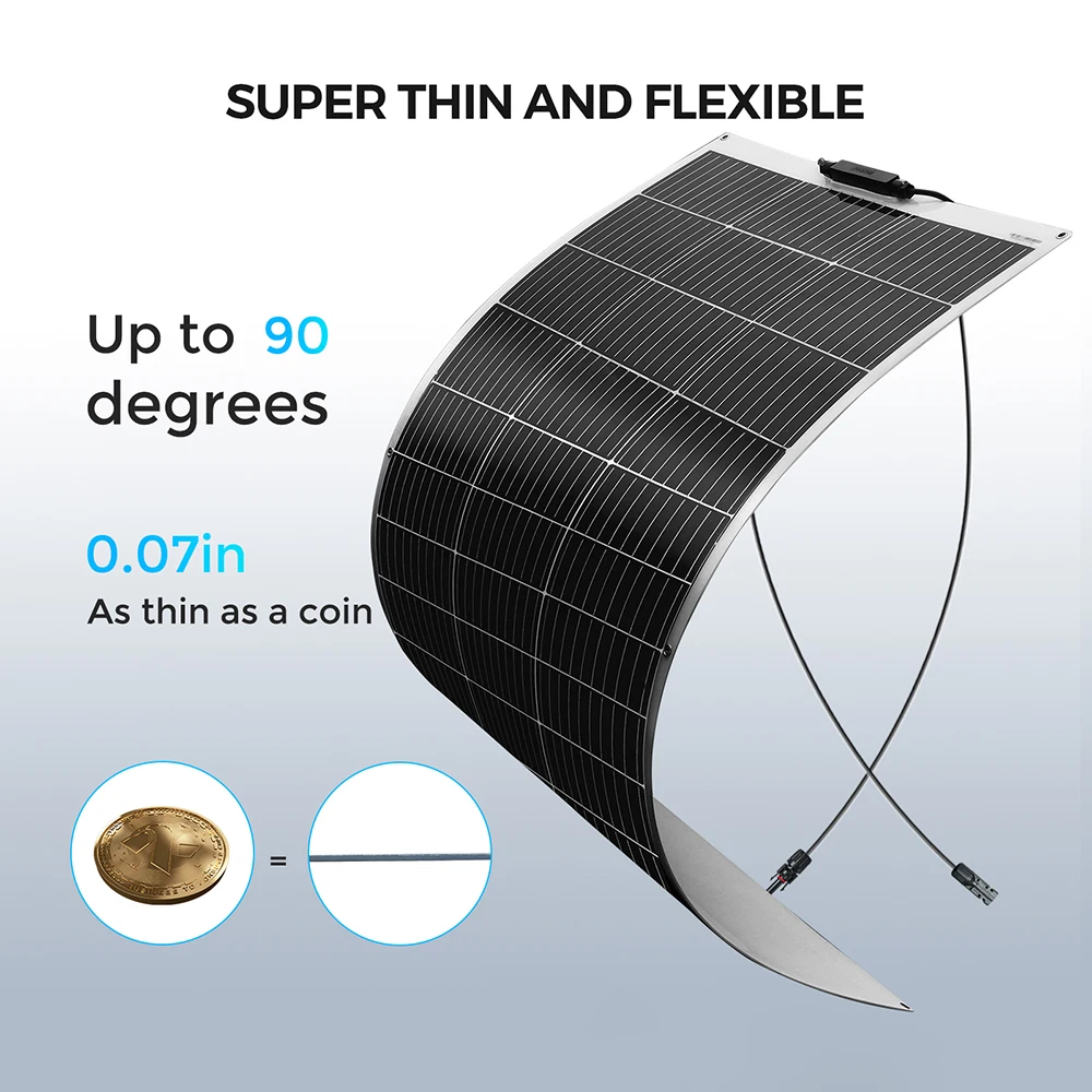 100 watt solar panel Flexible 2Pcs 4Pcs 10Pcs Monocrystalline Cell 1000W 600W 400W 200W 120W Solarpanel for 12V 24 Volt Battery 100 watt solar panel Flexible 2Pcs 4Pcs 10Pcs Monocrystalline Cell 1000W 600W 400W 200W 120W Solarpanel for 12V 24 Volt Battery
