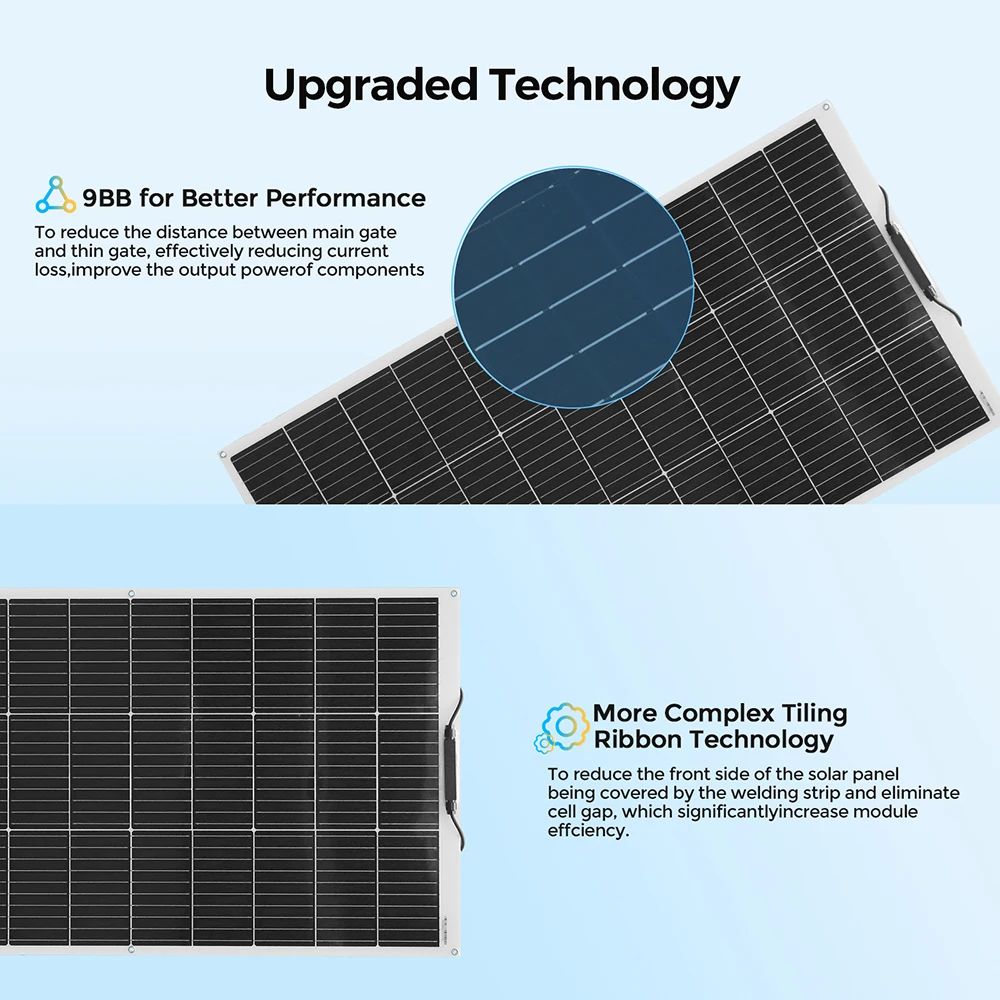 100 watt solar panel Flexible 2Pcs 4Pcs 10Pcs Monocrystalline Cell 1000W 600W 400W 200W 120W Solarpanel for 12V 24 Volt Battery 100 watt solar panel Flexible 2Pcs 4Pcs 10Pcs Monocrystalline Cell 1000W 600W 400W 200W 120W Solarpanel for 12V 24 Volt Battery