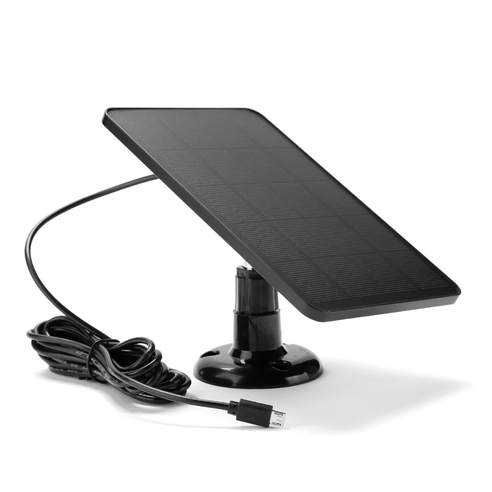 10/20W Solar Cells Charger 5V Micro USB Charging Portable Monocrystalline Solar Panels IPX6 Waterproof For Small Home Light