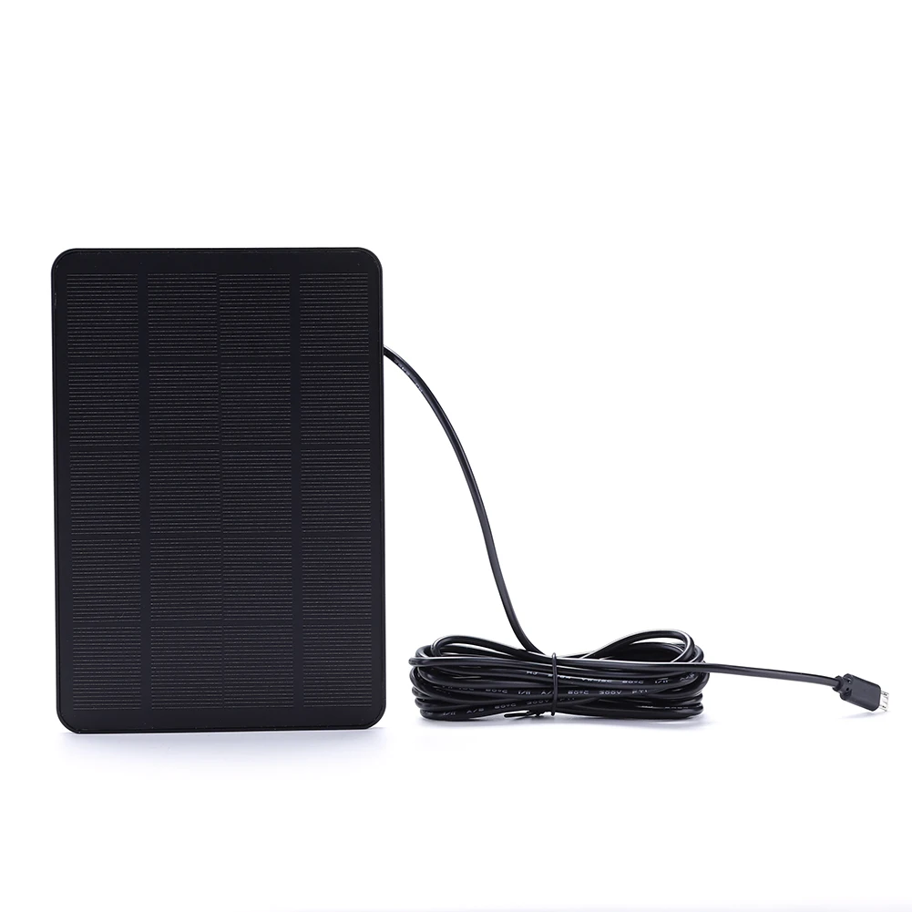 10/20W Solar Cells Charger 5V Micro USB Charging Portable Monocrystalline Solar Panels IPX6 Waterproof For Small Home Light