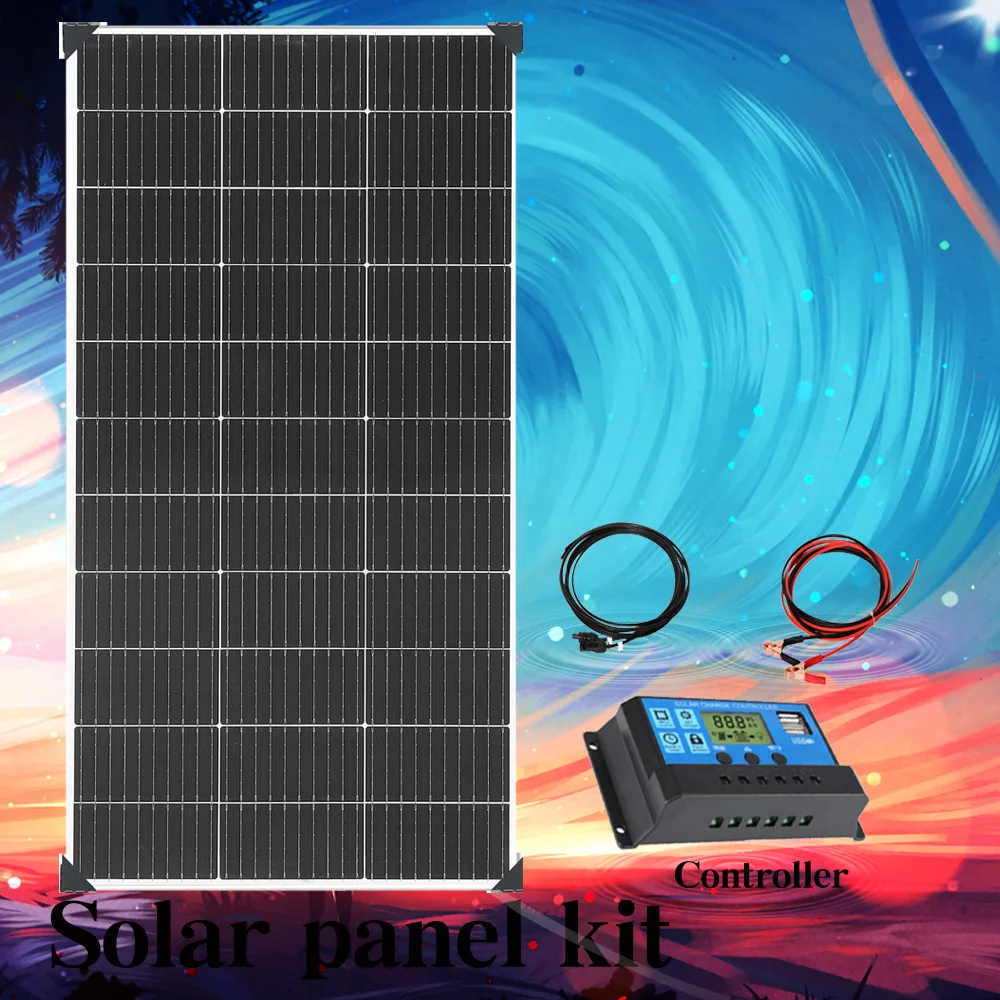 12V 120W solar kit