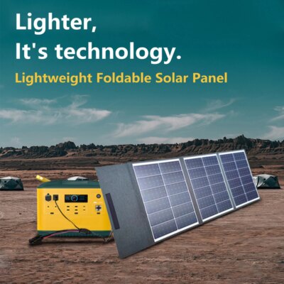 150W 29.7V Lightweight Foldable Solar Panel