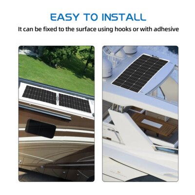 XINPUGUANG 100w 200w 12v portable flexible solar panel 18V 100W - 1000W plate CELLS Monocrystalline silicon Panel Solar kit - Image 6