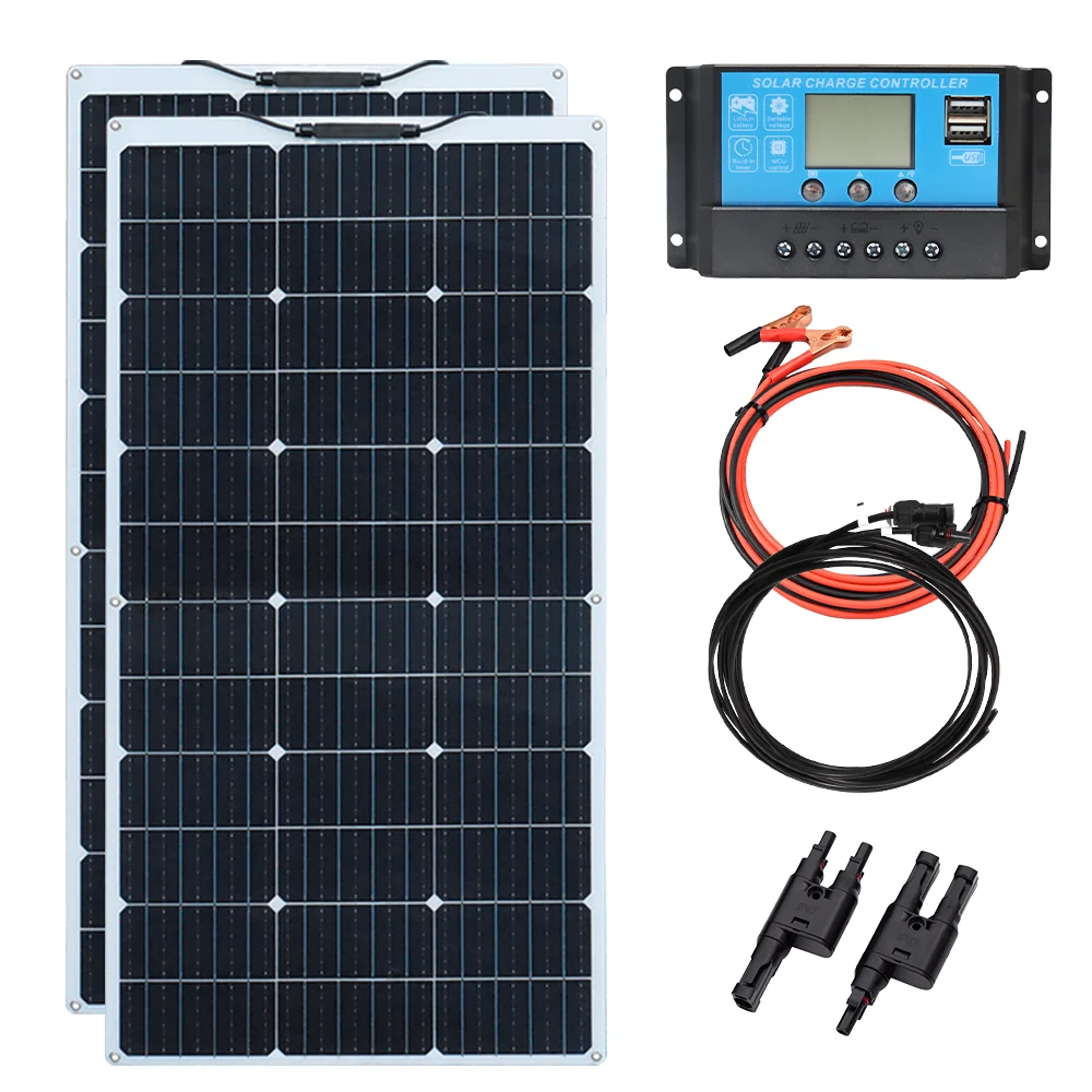 12V 200W solarkit