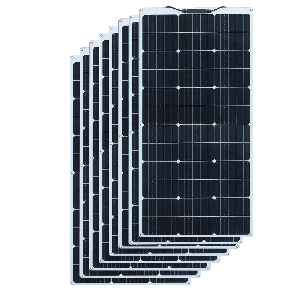 8pcs solar panel