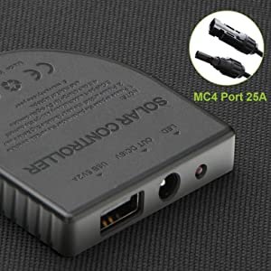 ALLPOWERS Solar Mobile Charger 18V 140W Foldable Solar Panel with  DC, and USB Output Suit For Laptops, Power Station Camping