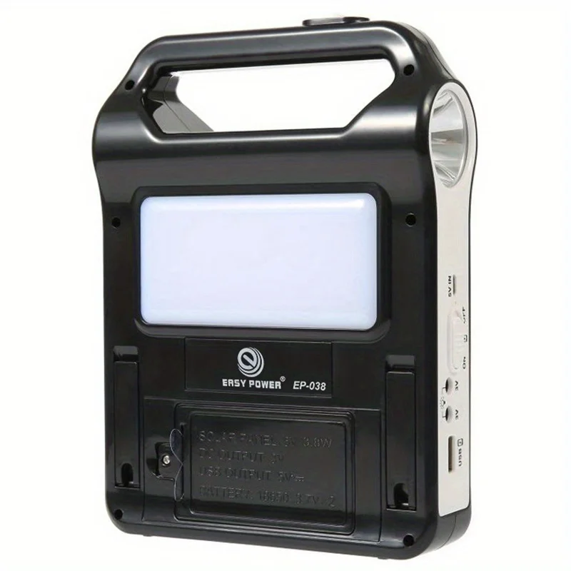 1PC portable 6V rechargeable, solar panel energy storage and generation system, USB charger with LED lighting, solar system kit 1PC portable 6V rechargeable, solar panel energy storage and generation system, USB charger with LED lighting, solar system kit