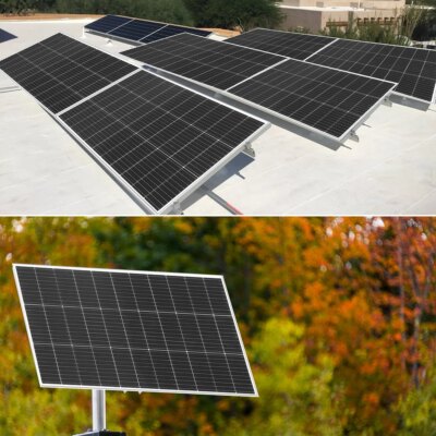 Only 1200W solar panel lightweight kit or 10 pieces 120W solar panel + inverter 110V / 220V +cable solar panel kit Off-grid - Image 5