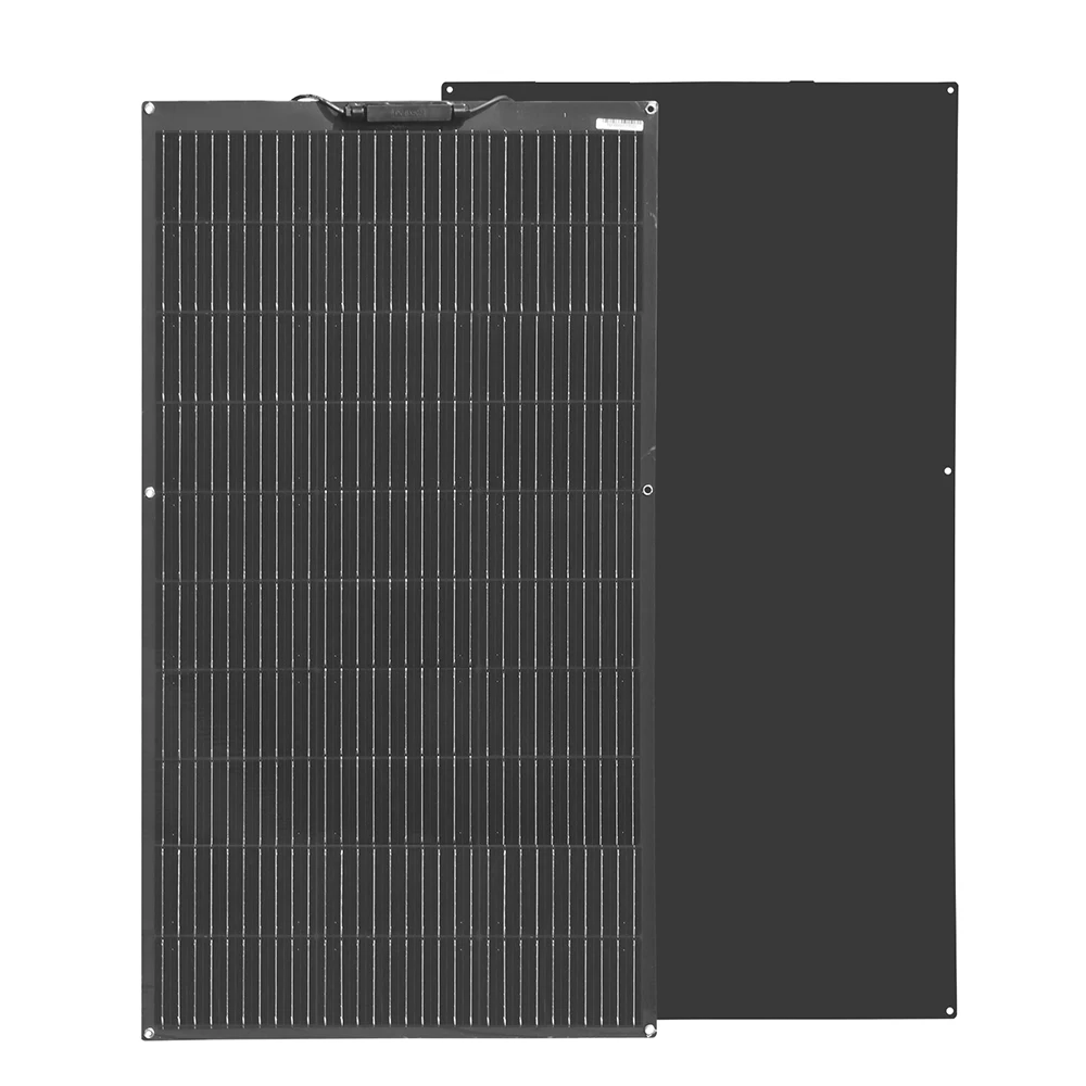 1000W Flexible Solar Panel 10 * 100W 24V/12V Monocrystalline Bendable -Semi-Flexible Solar Panels Charger Off-Grid for RV Boat 1000W Flexible Solar Panel 10 * 100W 24V/12V Monocrystalline Bendable -Semi-Flexible Solar Panels Charger Off-Grid for RV Boat