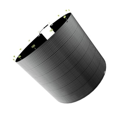 ALLPOWERS Flexible Solar Panel 400W ETFE Monocrystalline Solar Module 63V IP68 Solar Panel for Motorhome Roofs Camping Boats RV - Image 3