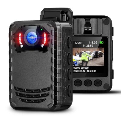 BOBLOV N9 Body camera IR Night Vision Body Mounted Camera DVR Video Recording Police camera Bodycam