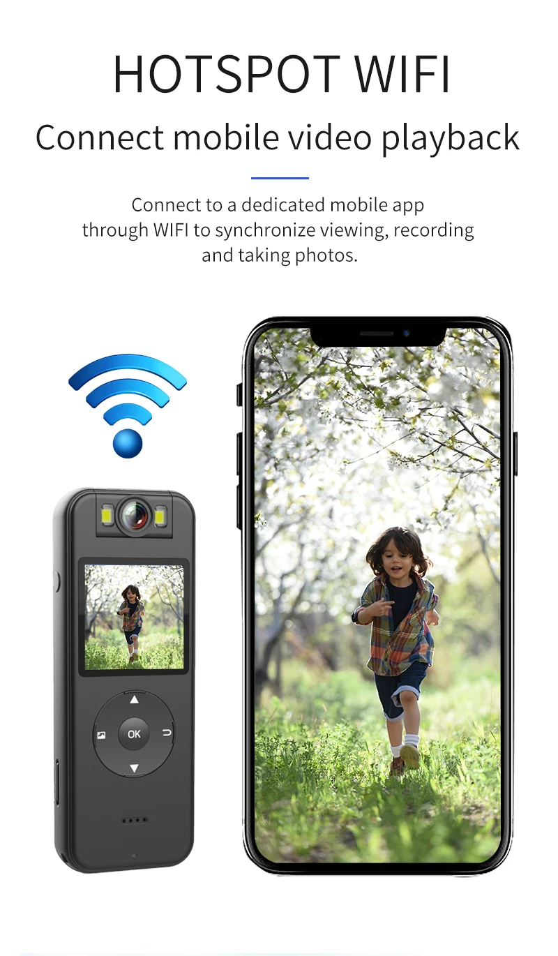 Ultra HD 4K Mini Camera WiFi Portable Small Digital Video Recorder Police BodyCam Infrared Night Vision Miniature Camcorder
