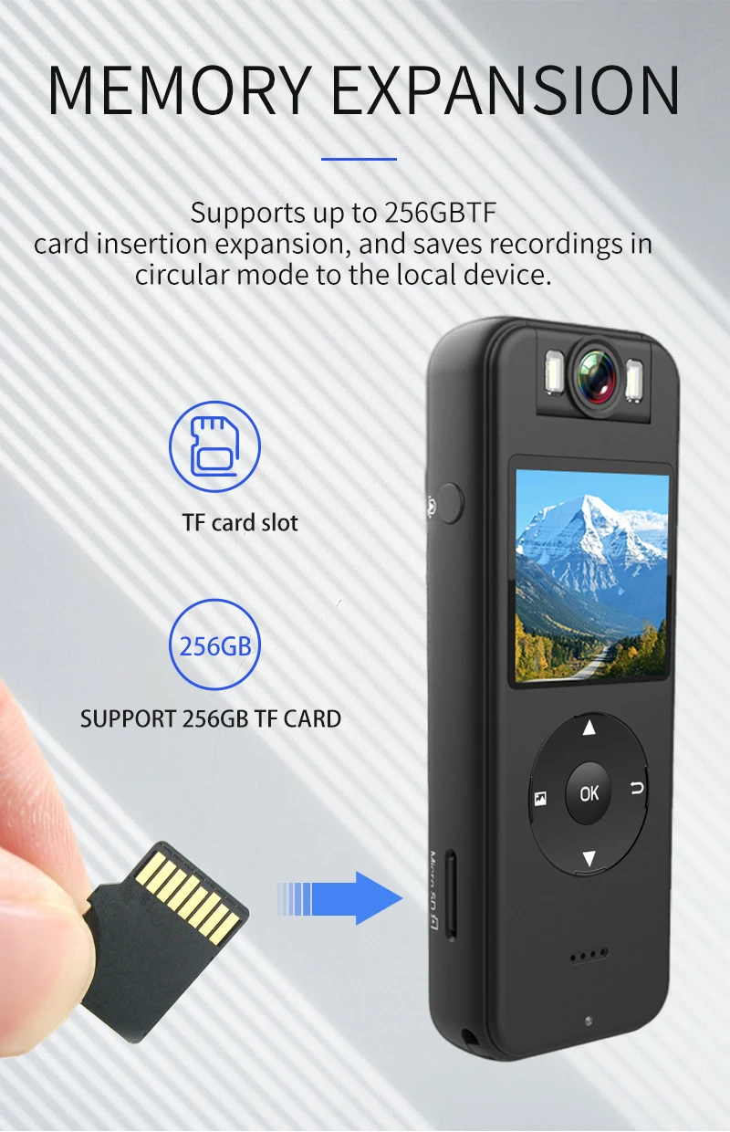 Ultra HD 4K Mini Camera WiFi Portable Small Digital Video Recorder Police BodyCam Infrared Night Vision Miniature Camcorder