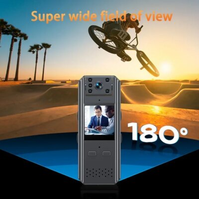 WIFI Mini Camera 4K HD Image Quality Chest Body Mounted Video Recorder Police IR Night Vision Anti-shake Sport Micro Camcorder - Image 5