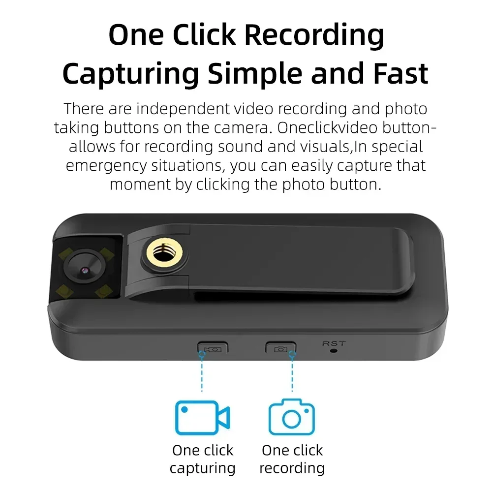 PEGATAH Ultra HD 4K Mini Camera 4G Portable Digital Video Recorder Police BodyCam Infrared Night Vision Miniature Camcorder