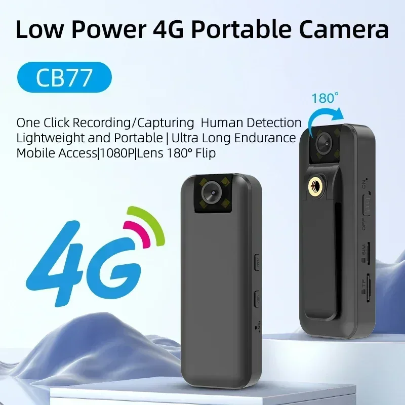 PEGATAH Ultra HD 4K Mini Camera 4G Portable Digital Video Recorder Police BodyCam Infrared Night Vision Miniature Camcorder