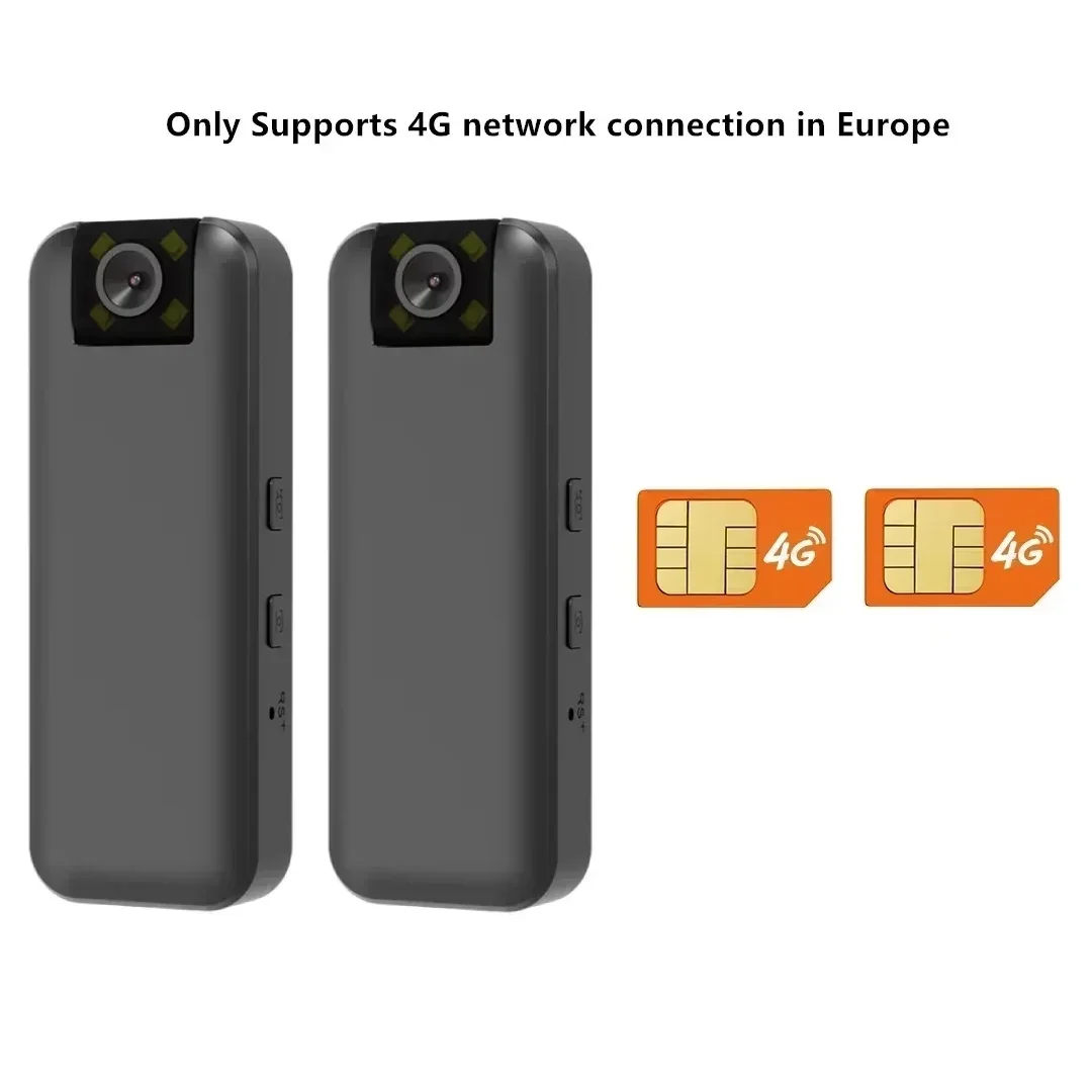 2PCS 4G Camera