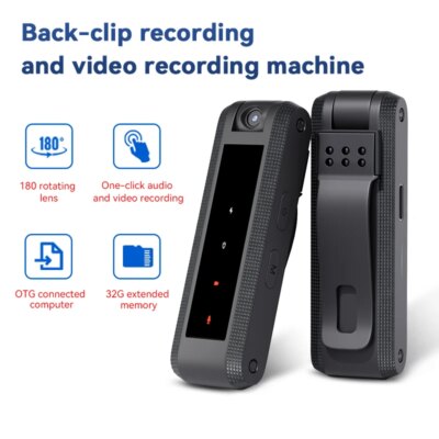 Null HD1080P Mini Camera Portable Small Digital Video Recorder Police BodyCam Infrared Night Vision Video Surveillance Camcorder