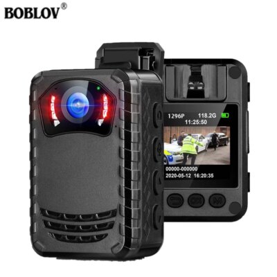 BOBLOV N9 Body camera IR Night Vision Body Mounted Camera DVR Video Recording Mini camera Bodycam Audio Camcorders Magnet Mount - Image 3