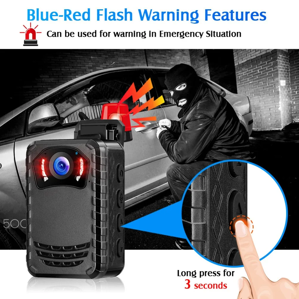 BOBLOV N9 Body camera IR Night Vision Body Mounted Camera DVR Video Recording Mini camera Bodycam Audio Camcorders Magnet Mount