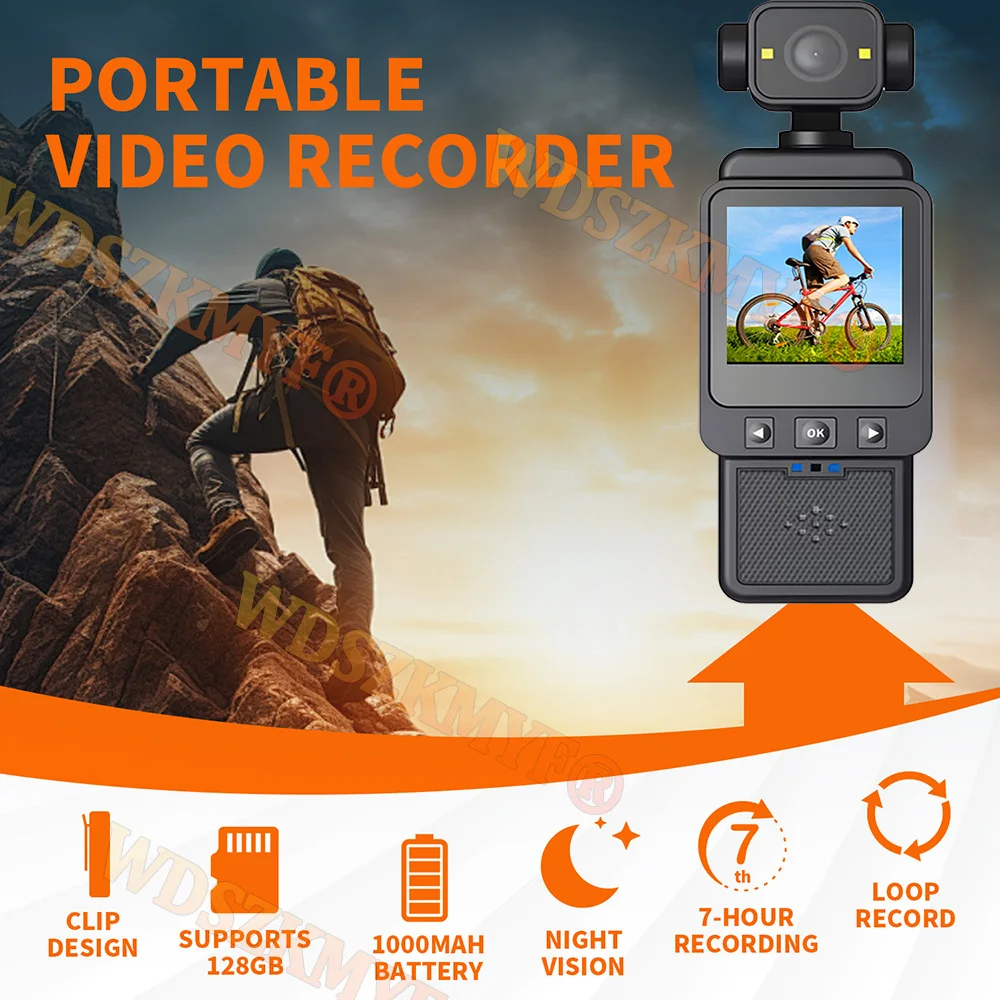 WiFi Mini Camera Portable Digital Video Recorder HD 1080P Police BodyCam Infrared Night Vision Sports DV Riding Camcorder 카메라 WiFi Mini Camera Portable Digital Video Recorder HD 1080P Police BodyCam Infrared Night Vision Sports DV Riding Camcorder 카메라