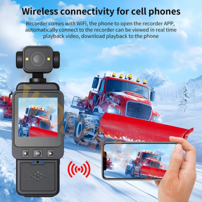 WiFi Mini Camera Portable Digital Video Recorder HD 1080P Police BodyCam Infrared Night Vision Sports DV Riding Camcorder 카메라 - Image 3