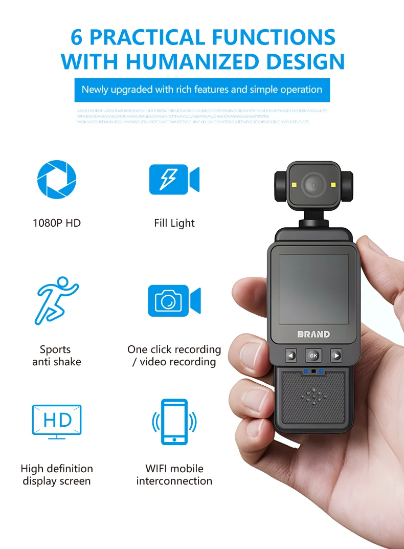 WiFi Mini Camera Portable Digital Video Recorder HD 1080P Police BodyCam Infrared Night Vision Sports DV Riding Camcorder 카메라 WiFi Mini Camera Portable Digital Video Recorder HD 1080P Police BodyCam Infrared Night Vision Sports DV Riding Camcorder 카메라