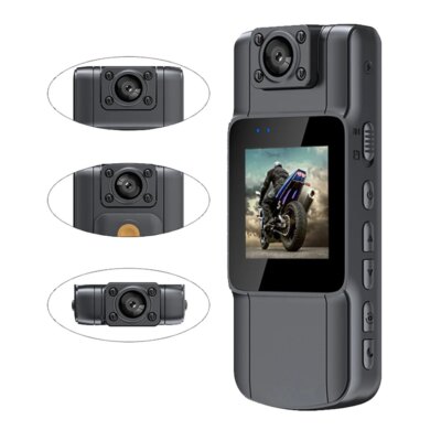 JOZUZE WIthScreen 1080P HD Mini Camera Portable Digital Video Recorder BodyCam Infrared Night Vision Police Cam Small Camcorder - Image 5