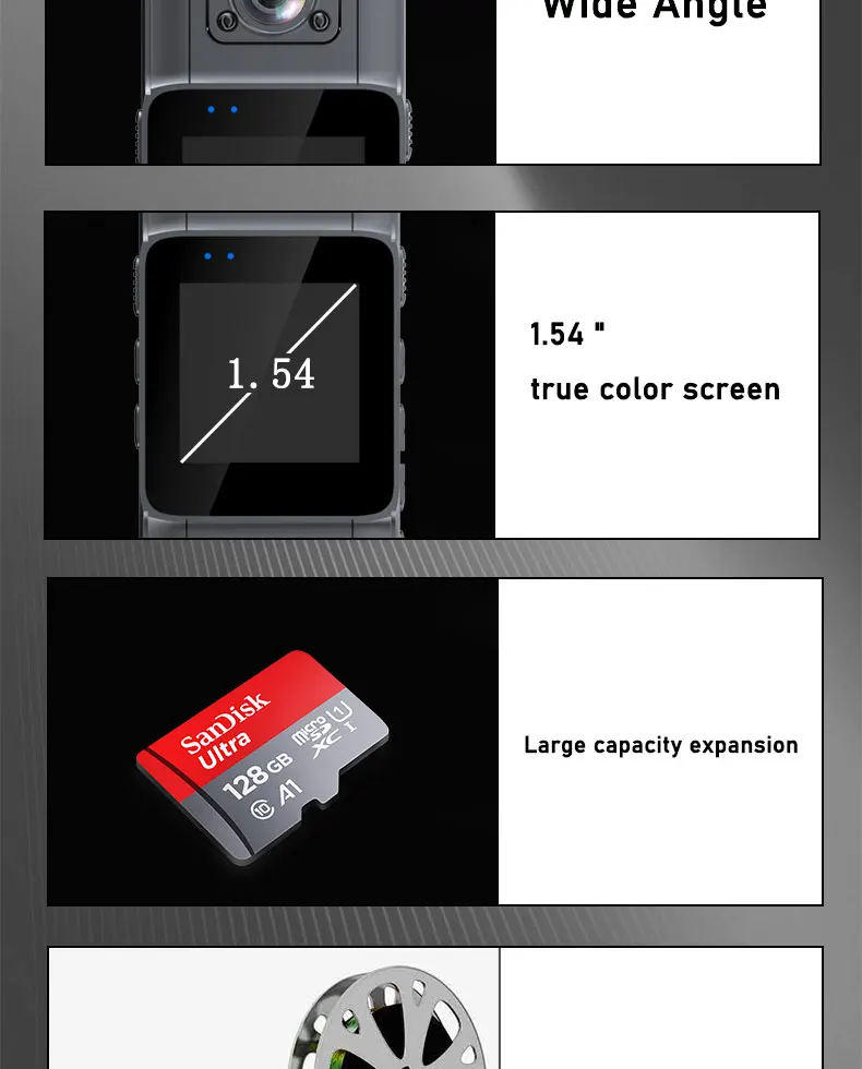 JOZUZE WIthScreen 1080P HD Mini Camera Portable Digital Video Recorder BodyCam Infrared Night Vision Police Cam Small Camcorder JOZUZE WIthScreen 1080P HD Mini Camera Portable Digital Video Recorder BodyCam Infrared Night Vision Police Cam Small Camcorder