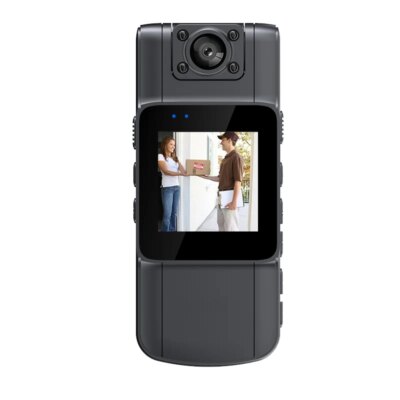 JOZUZE WIthScreen 1080P HD Mini Camera Portable Digital Video Recorder BodyCam Infrared Night Vision Police Cam Small Camcorder - Image 2