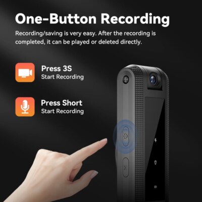 Null HD1080P Mini Camera Portable Small Digital Video Recorder Police BodyCam Infrared Night Vision Video Surveillance Camcorder - Image 3