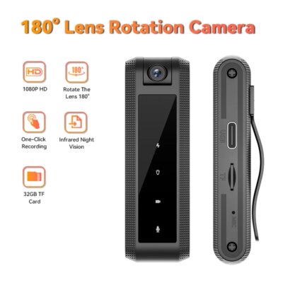 Null HD1080P Mini Camera Portable Small Digital Video Recorder Police BodyCam Infrared Night Vision Video Surveillance Camcorder