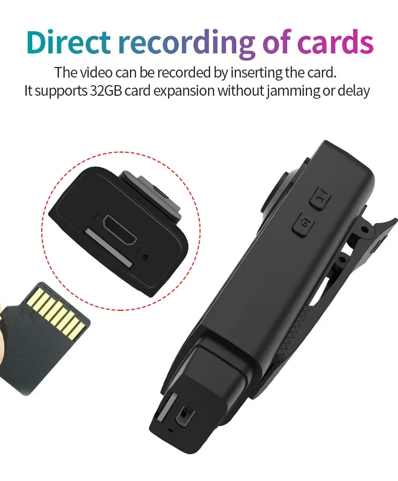 Pen Small HD 1080P Mini Camera Clip Digtal Bodycam Video Recorder Night Vision Motion Detect PC Webcam Camcorder Micro Body Cam