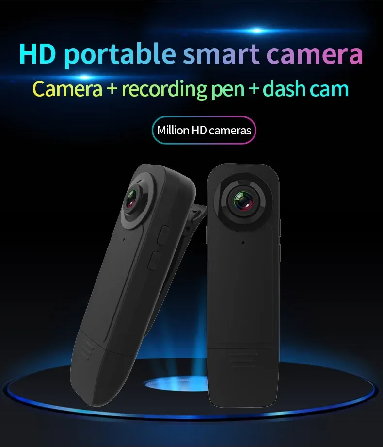 Pen Small HD 1080P Mini Camera Clip Digtal Bodycam Video Recorder Night Vision Motion Detect PC Webcam Camcorder Micro Body Cam