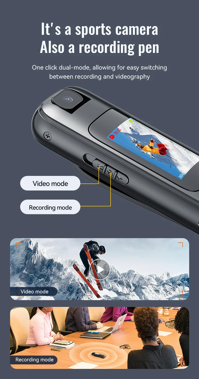 Ultra Sports Mini Camera Portable Digital Video Recorder Police BodyCam Infrared Night Vision Sports DV Riding Camcorder 카메라