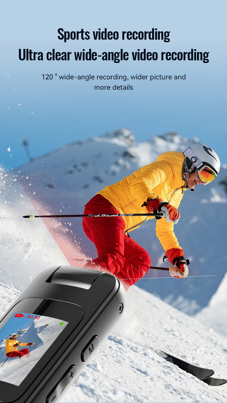 Ultra Sports Mini Camera Portable Digital Video Recorder Police BodyCam Infrared Night Vision Sports DV Riding Camcorder 카메라