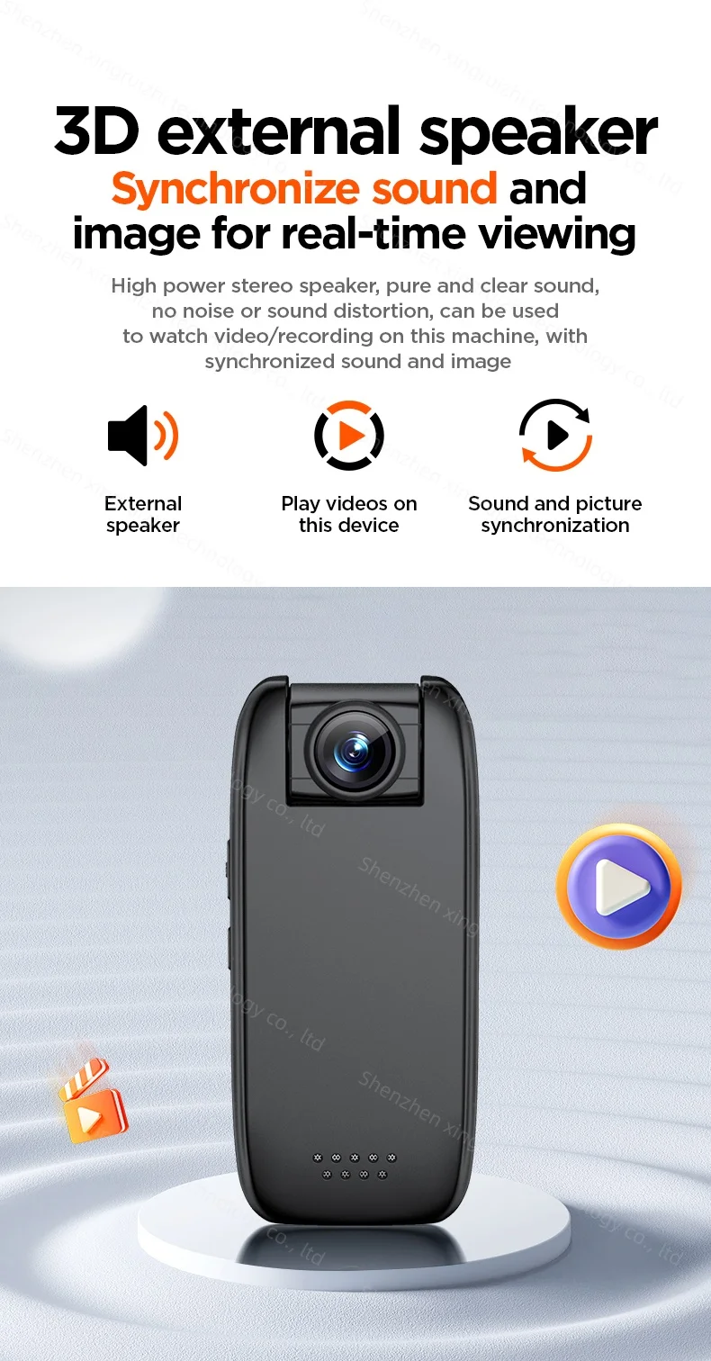 Ultra 1080P HD Mini Camera Portable Digital Video Recorder Police BodyCam Infrared Night Vision Small Sports DV Riding Camcorder