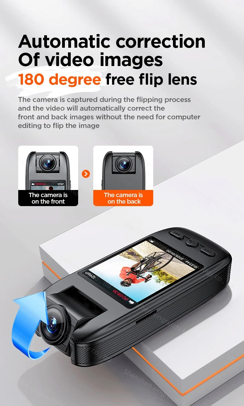 Ultra 1080P HD Mini Camera Portable Digital Video Recorder Police BodyCam Infrared Night Vision Small Sports DV Riding Camcorder
