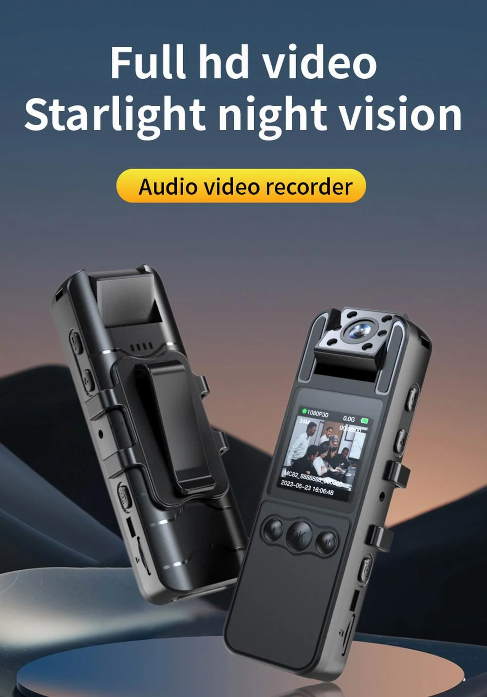 NEW 1080P HD Mini Camera Portable Digital Video Recorder BodyCam 180 Rotating Infrared Night Vision Police Cam Small Camcorder NEW 1080P HD Mini Camera Portable Digital Video Recorder BodyCam 180 Rotating Infrared Night Vision Police Cam Small Camcorder