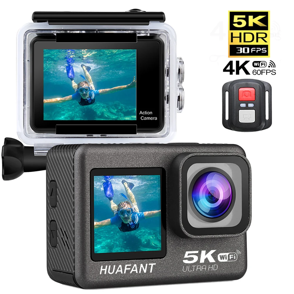 Action Camera G9SE 5K 4K60FPS 50MP 2.0 Touch LCD EIS Dual Screen Wi-Fi 170D Pre-Record DVR Waterproof 30M 5X Zoom Sports Camera Action Camera G9SE 5K 4K60FPS 50MP 2.0 Touch LCD EIS Dual Screen Wi-Fi 170D Pre-Record DVR Waterproof 30M 5X Zoom Sports Camera