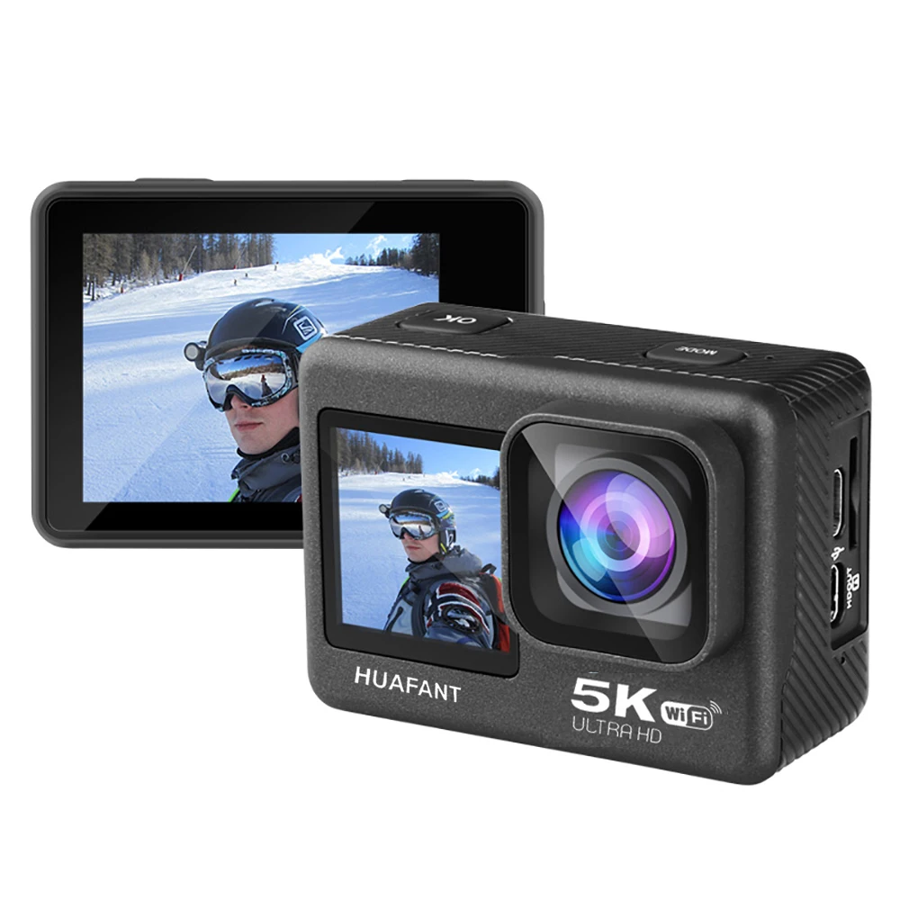 Action Camera G9SE 5K 4K60FPS 50MP 2.0 Touch LCD EIS Dual Screen Wi-Fi 170D Pre-Record DVR Waterproof 30M 5X Zoom Sports Camera Action Camera G9SE 5K 4K60FPS 50MP 2.0 Touch LCD EIS Dual Screen Wi-Fi 170D Pre-Record DVR Waterproof 30M 5X Zoom Sports Camera