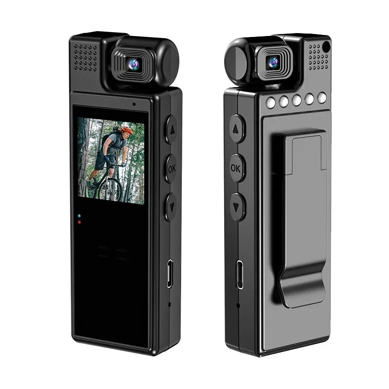 HD Mini Camera L9 1.3inch Screen 1080P Sports  Portable Digital Video Recorder BodyCam Infrared Night Vision Police Camcorder