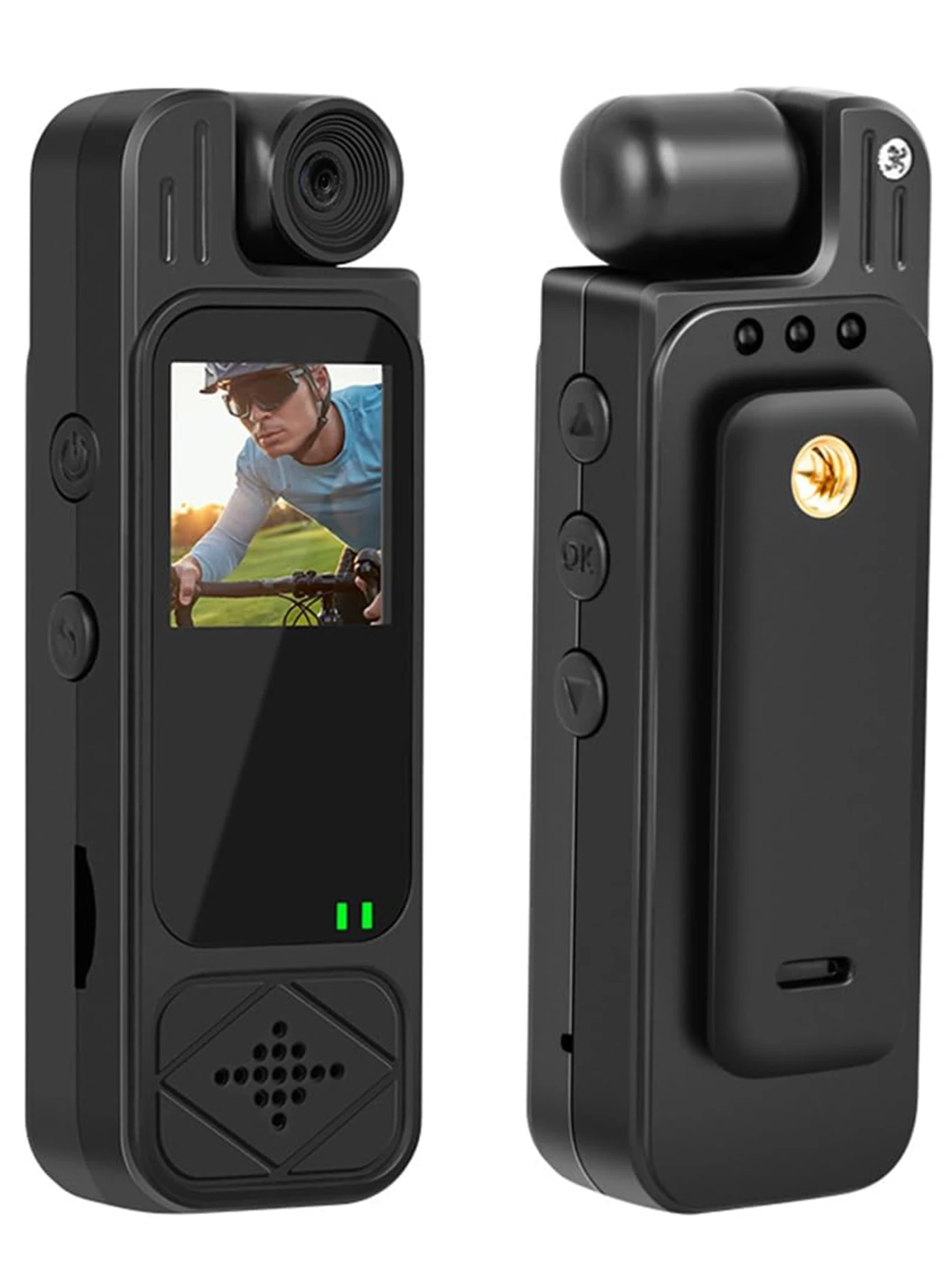 2K Sports HD Mini Camera Outdoor Portable Digital Video Recorder BodyCam Night Vision Police Camcorder 180° Rotating Bike Camera 2K Sports HD Mini Camera Outdoor Portable Digital Video Recorder BodyCam Night Vision Police Camcorder 180° Rotating Bike Camera