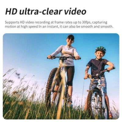 4K 1080P Pocket Action Camcorder HD Sports Cam 1.3 LCD Screen 270 Rotate Wifi Mini Camera with Waterproof Case Motion Camera - Image 4