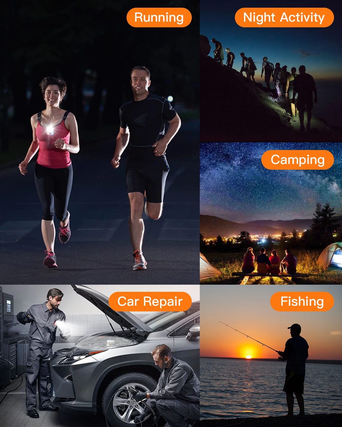 Telele W8 Wearable Bodycam 1080P HD 1000mAh Lithium Battery Night Vision IP65 Waterproof Portable Action Camera