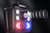 Telele W8 Wearable Bodycam 1080P HD 1000mAh Lithium Battery Night Vision IP65 Waterproof Portable Action Camera
